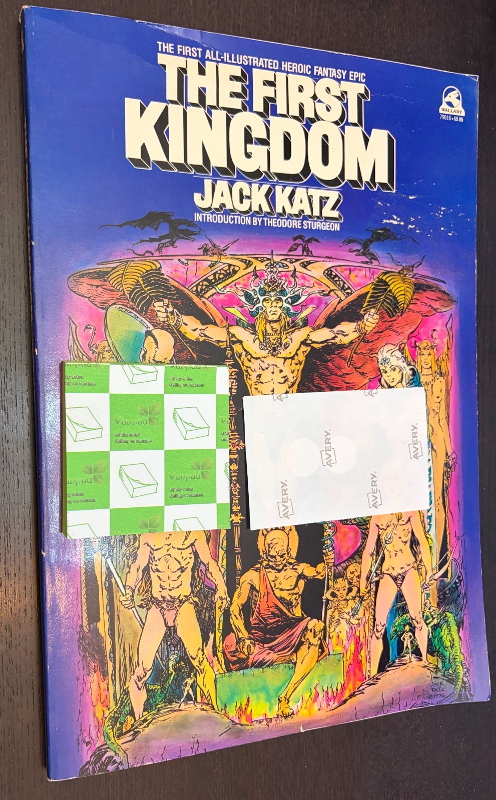 The FIRST KINGDOM TPB (1978 Wallaby Comics) -- Jack Katz -- Independent Fantasy