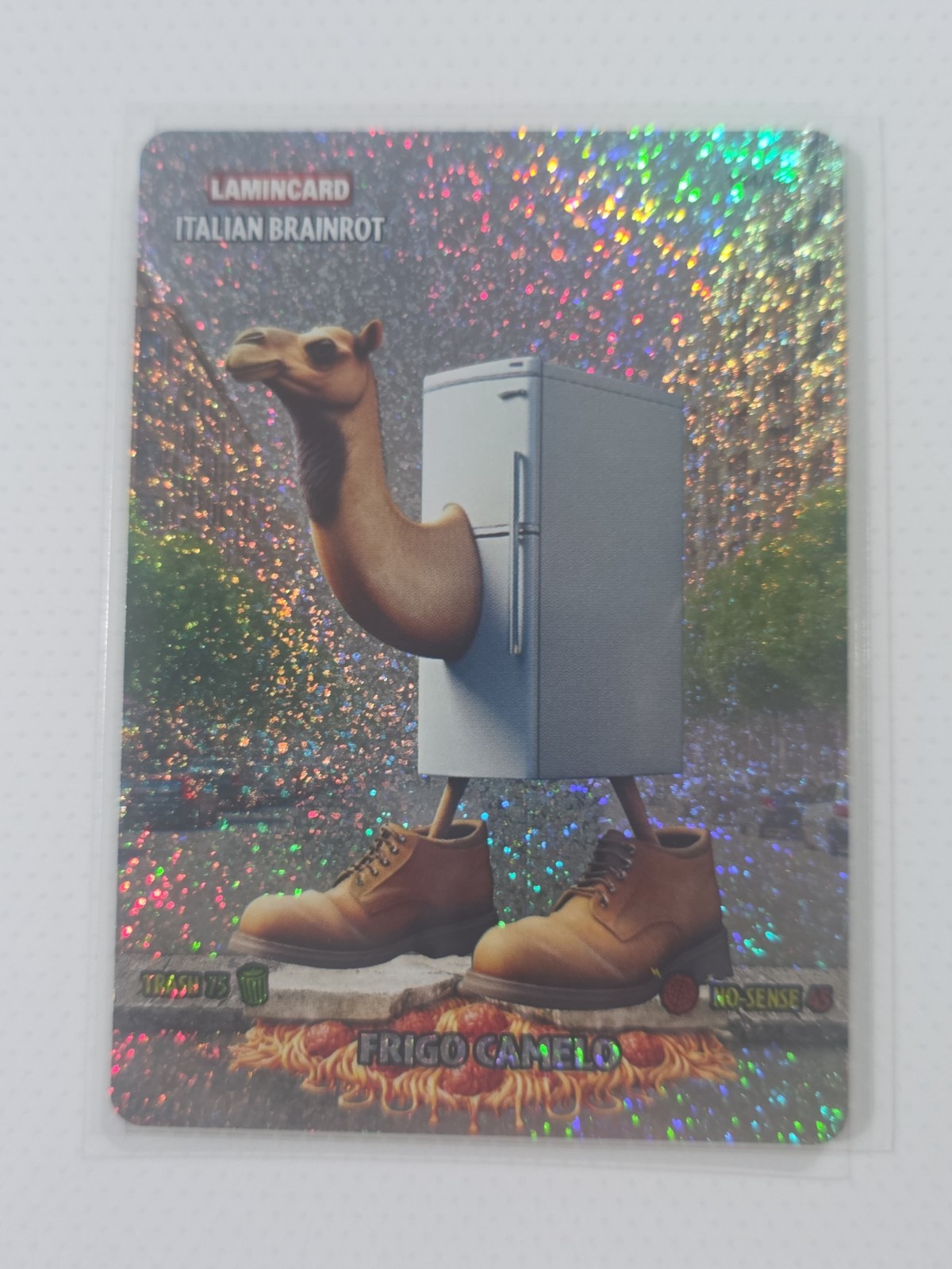2025 LAMINCARD ITALIAN BRAINROT FRIGO CAMELO 134/162 RARE NM