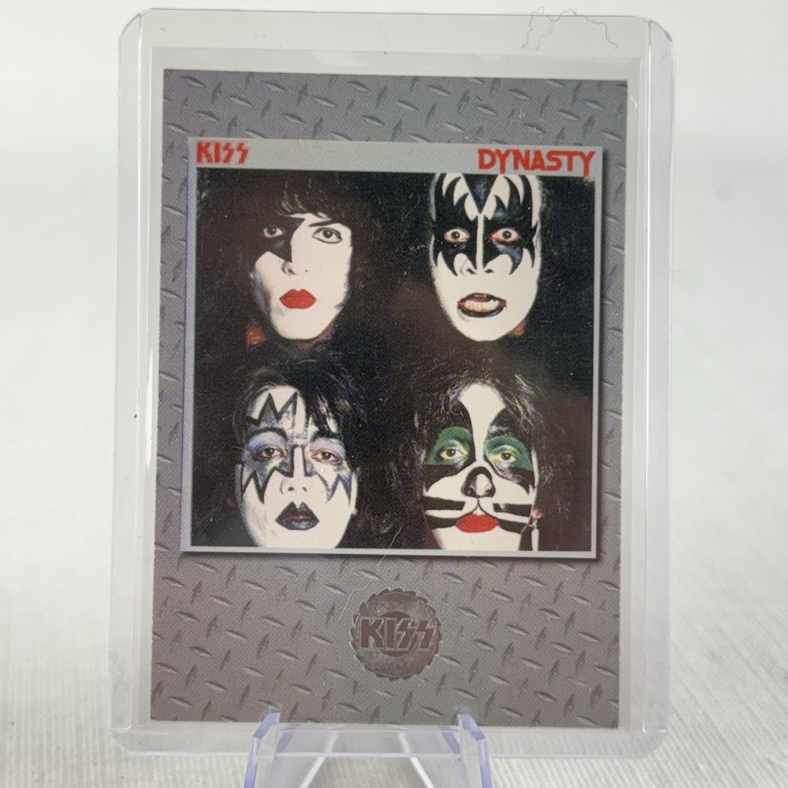 KISS 1997 Cornerstone Series 1 Silver Trading Card #80