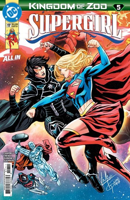 SUPERGIRL #17 NM CVR A LUCAS MEYER CONNECTING KINGDOM OF ZOD 9/9/26 DC COMICS