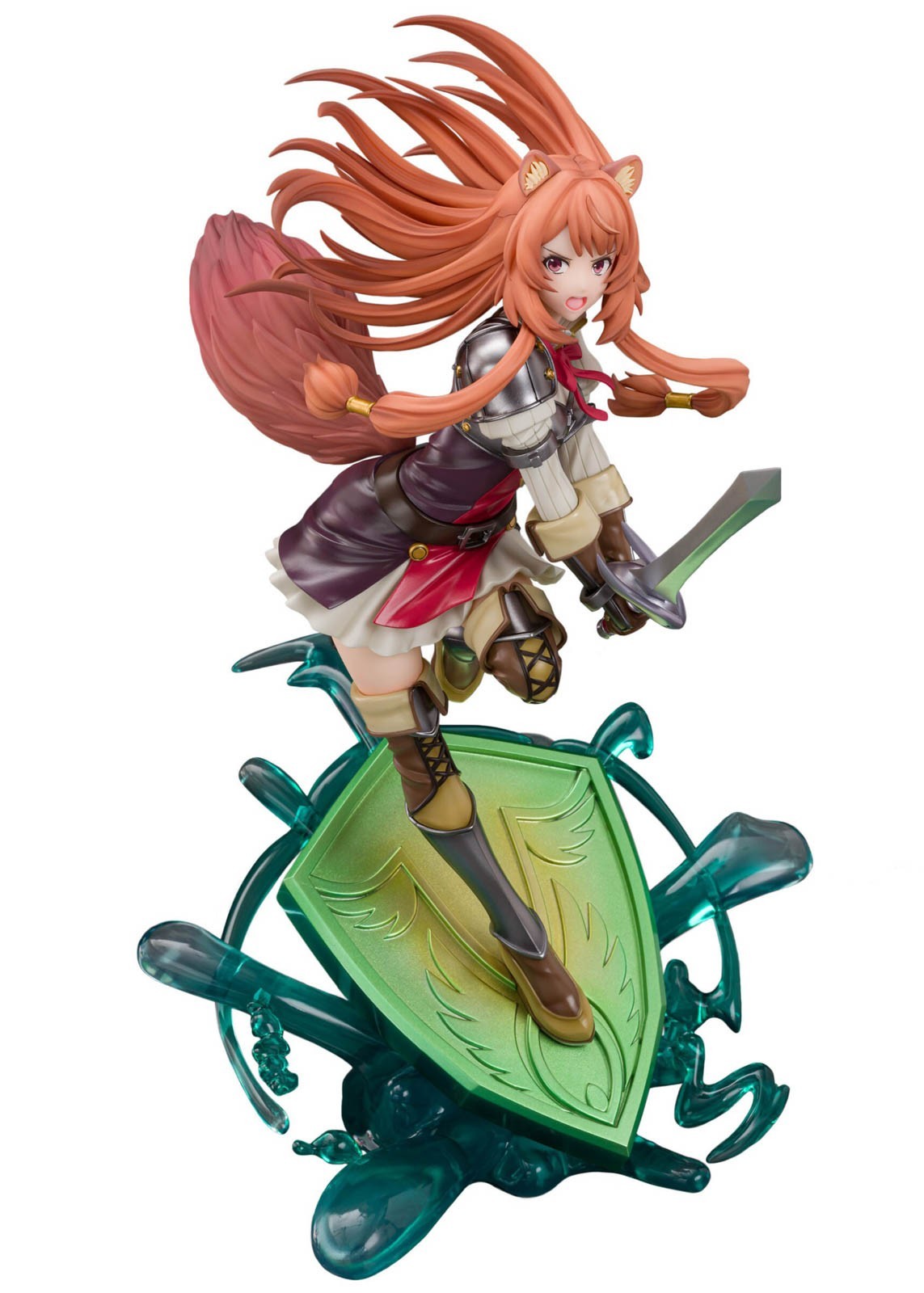 Shield Hero Raphtalia 11in 1/7 Scale Anime Figure Figurine PVC Statue Proof NIB