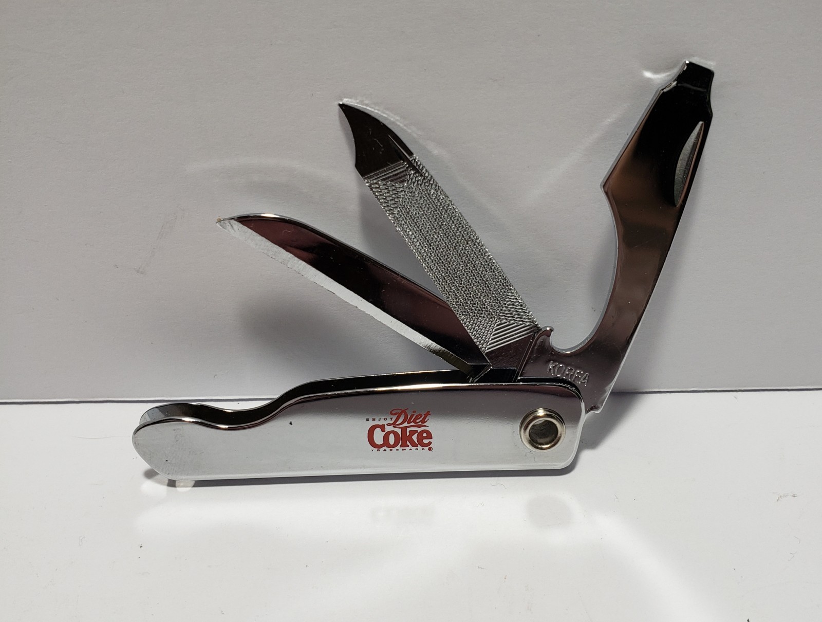Vintage Diet Coke Knife, Nail File, Bottle Opener 