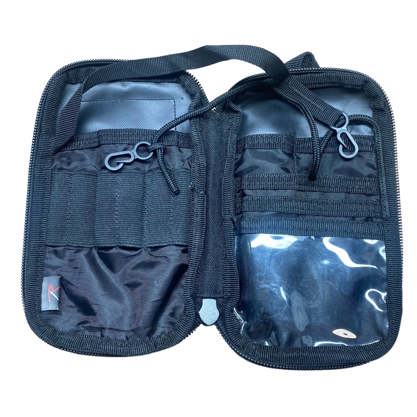 Rothco MOLLE Pouch 7.5x4.5 Tactical Black Nylon Solid EDC Utility Organizer Bag