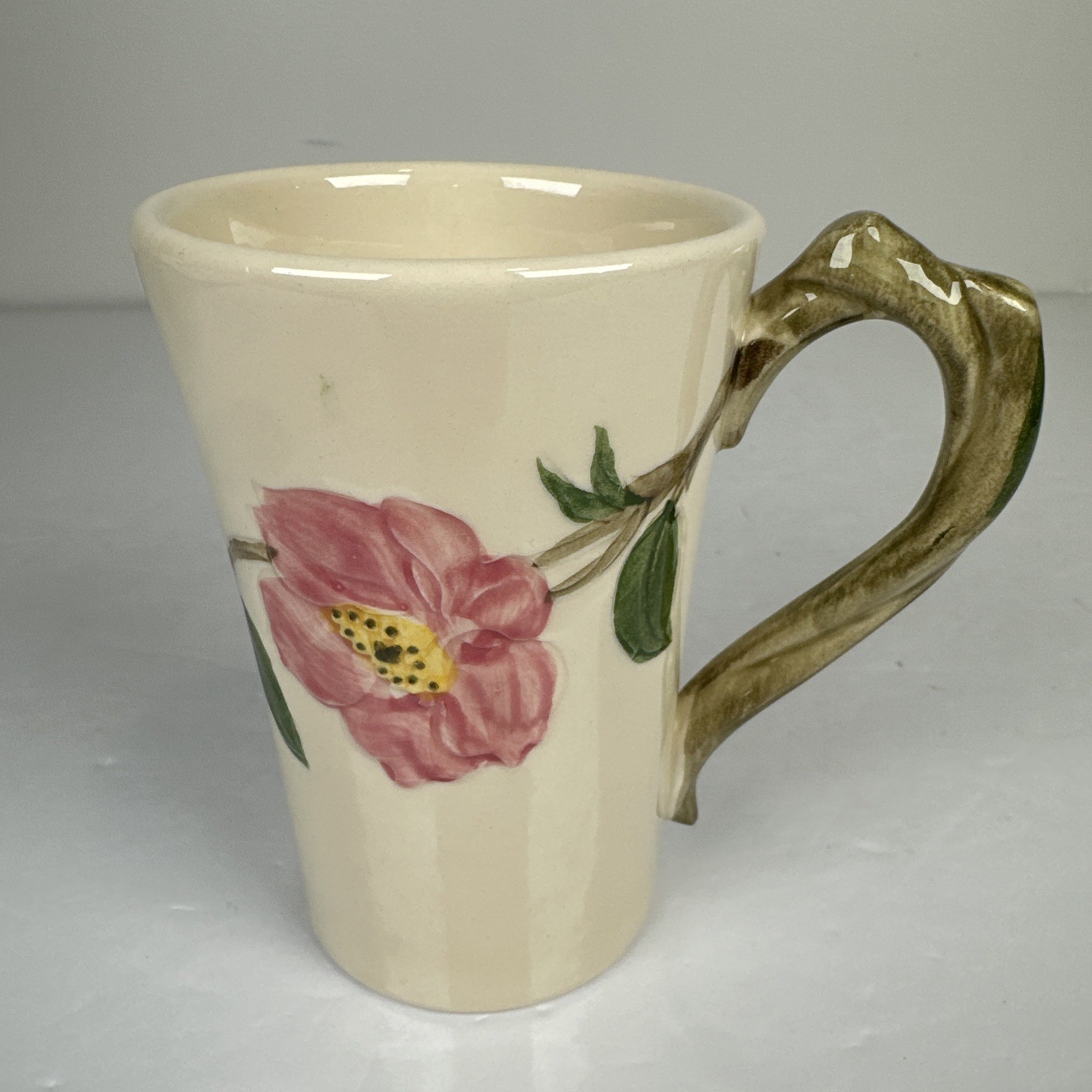 Vintage 1950's Franciscan Desert Rose 7 oz IRISH COCOA MUG USA Mint HTF RARE