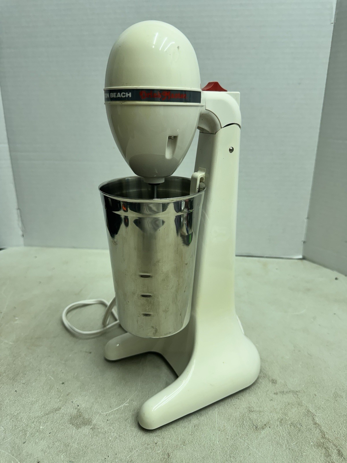 Vintage Hamilton Beach Drink Master 727-4 Classic Milkshake Malt Mixer WORKS