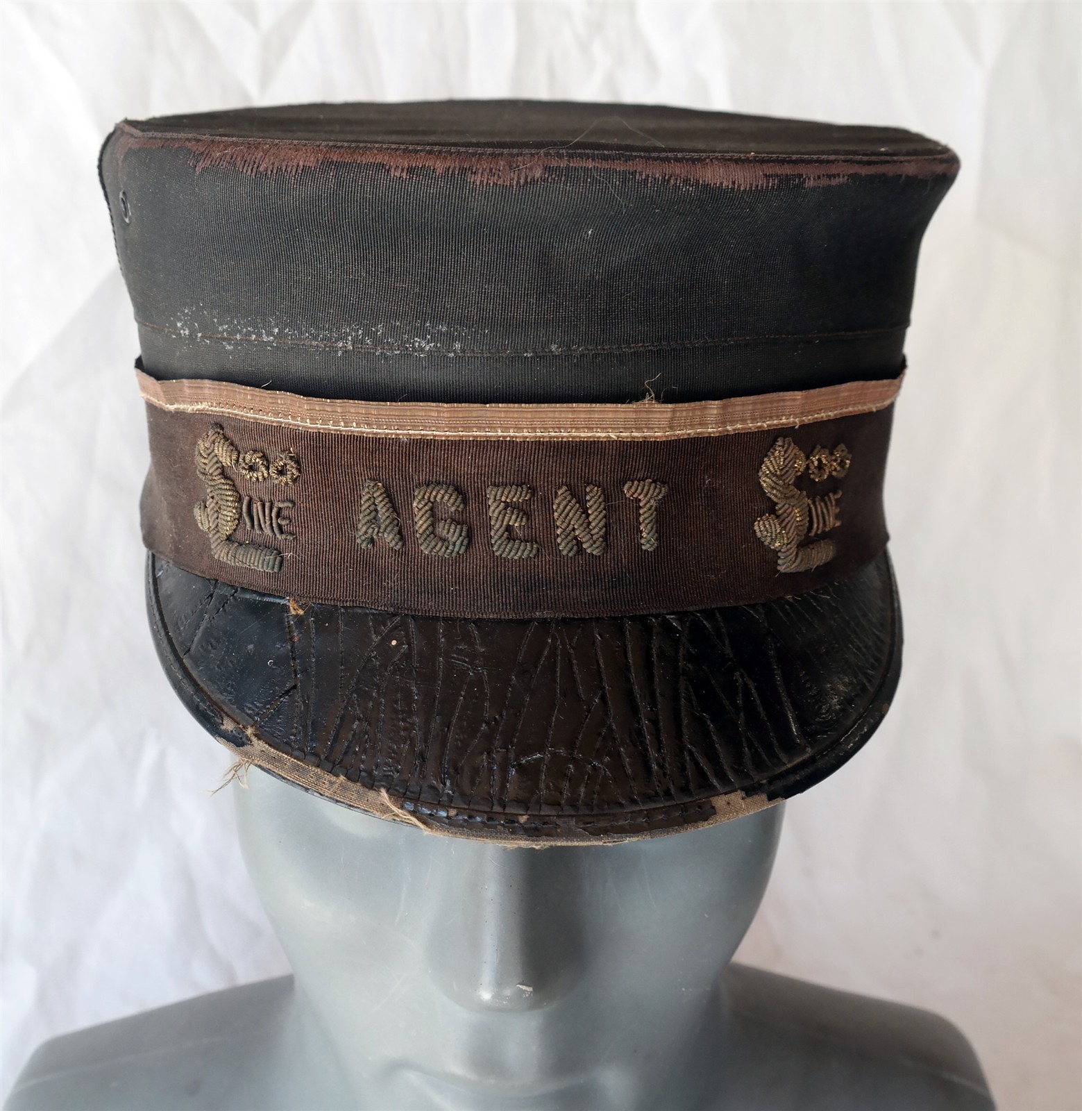 Vtg / Antique SL Line AGENT Train Railroad Hat cap Soo Line (READ)