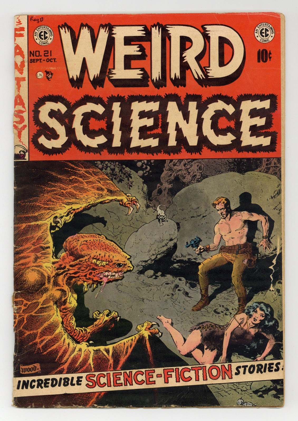 Weird Science #21 GD+ 2.5 1953