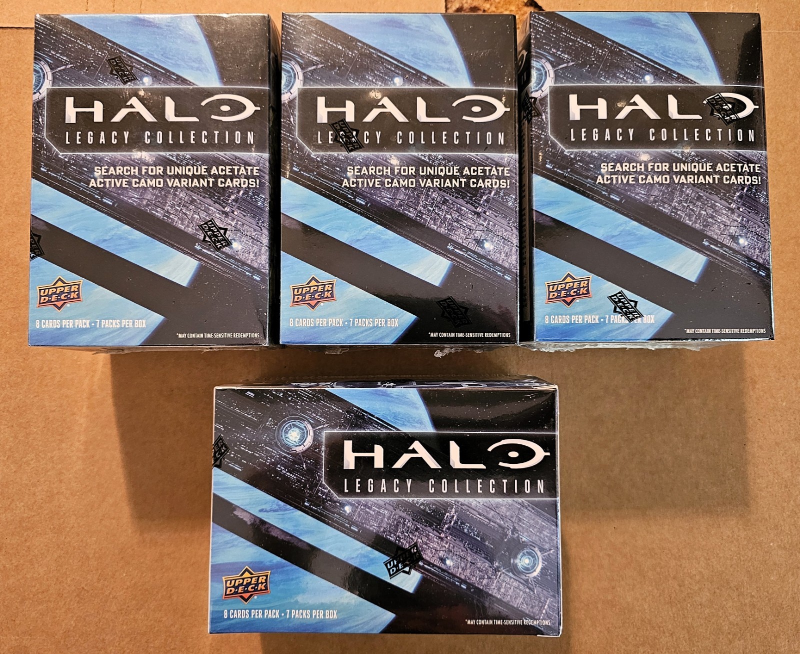 2024 Upper Deck Halo Legacy SEALED Blaster Box VERY RARE Overshield SP SSP QTY