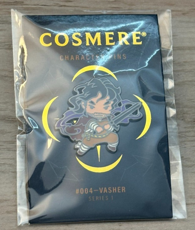 Cosmere Character Pin Series 1 (#004-Vasher) Year of Sanderson Dragonsteel