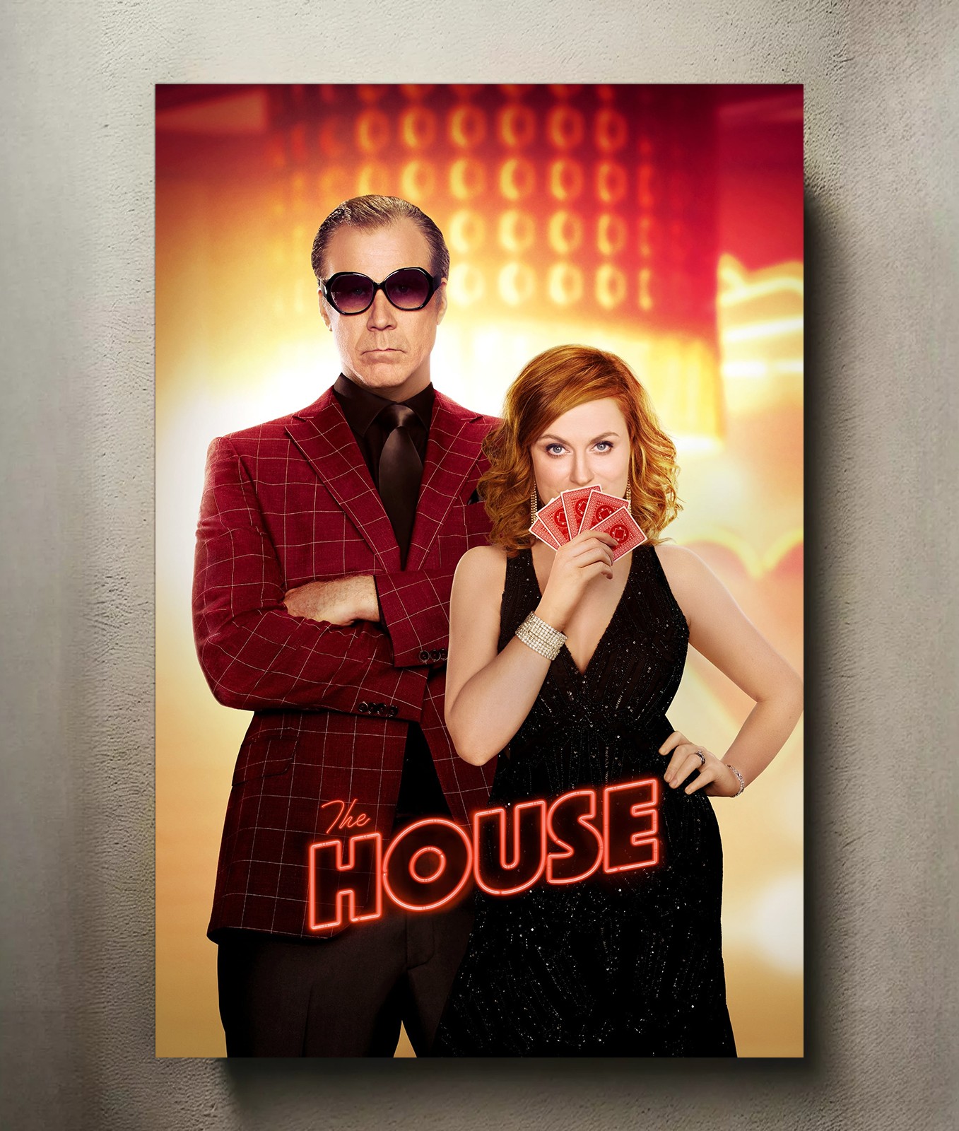 The House 8x12 Metal Movie Poster Sign