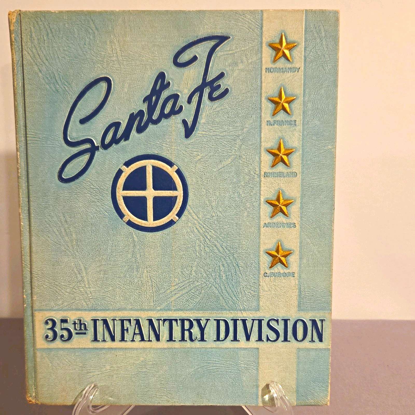 Santa Fe 35th Infantry Division WWII Book, US Militaria (Original)