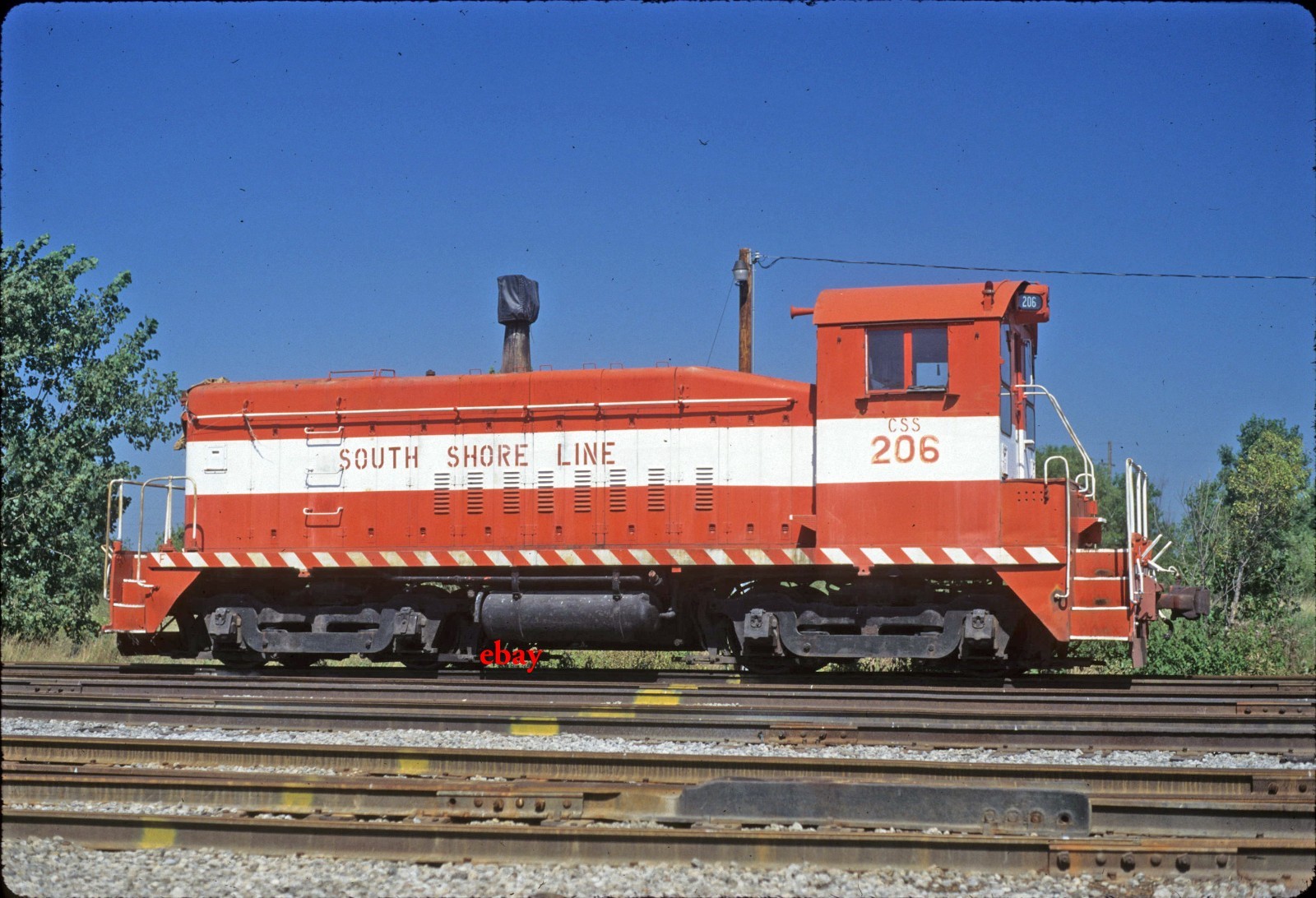 PK South Shore Line 206 - Original Slide - Webberville, MI
