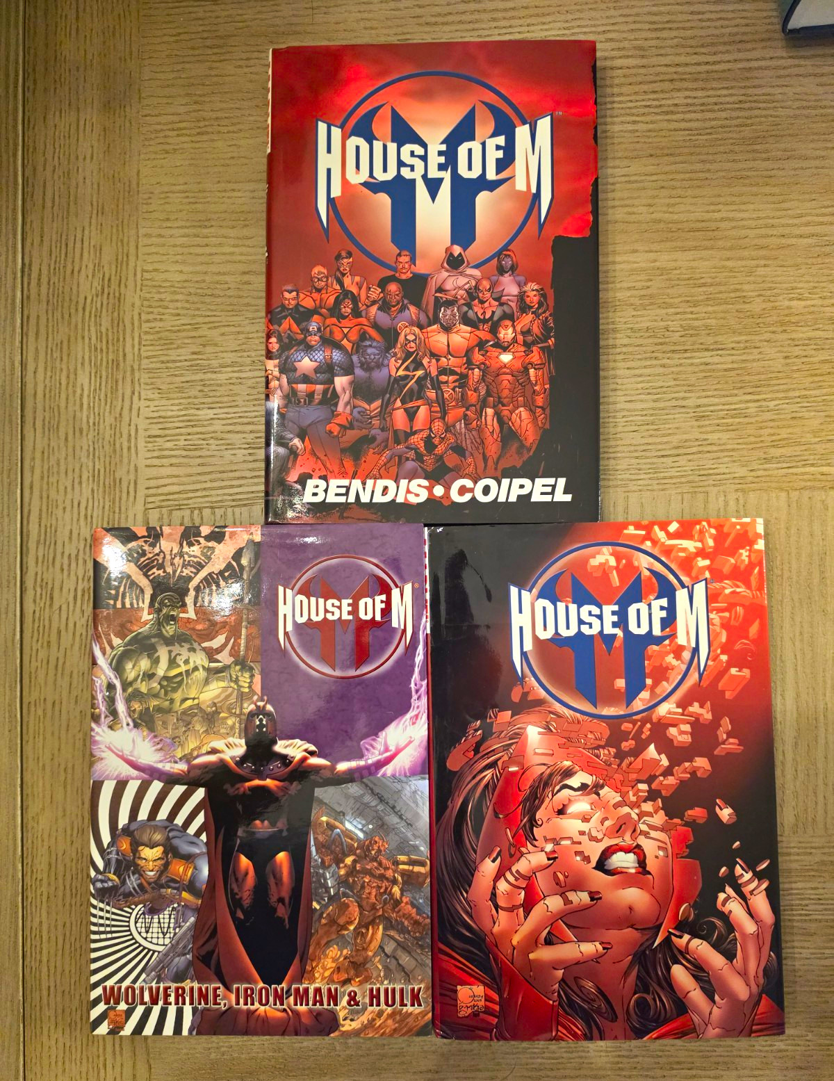 HOUSE OF M OHC Lot By Brian Michael Bendis