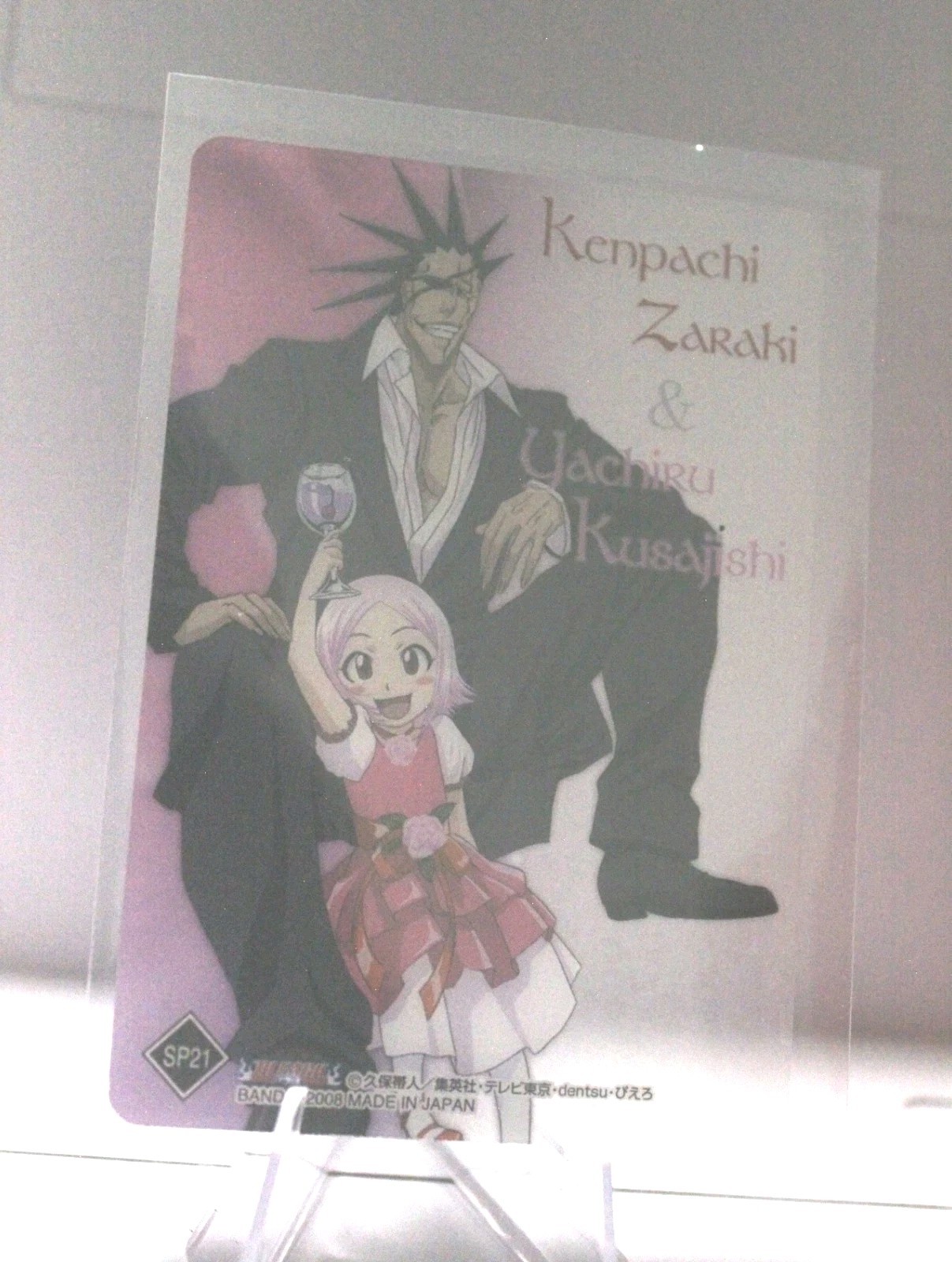 BLEACH Clear Collection 1 Kenpachi Zaraki Yachiru Kusashika Suit Dress SP21 Card
