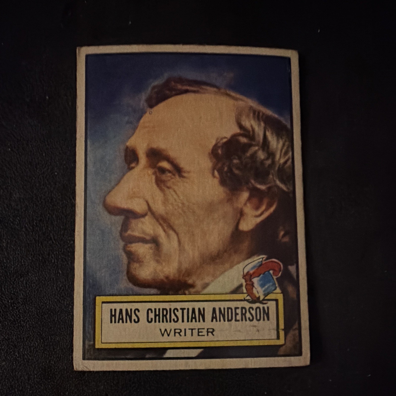 Look \'n See #89 Hans Christian Andersen History Non-Sport Trading Card