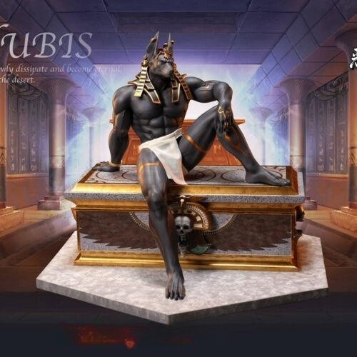 Devil Studio Anubis Resin Model Pre-order 1/6 Scale Cast Off H25cm Two Heads