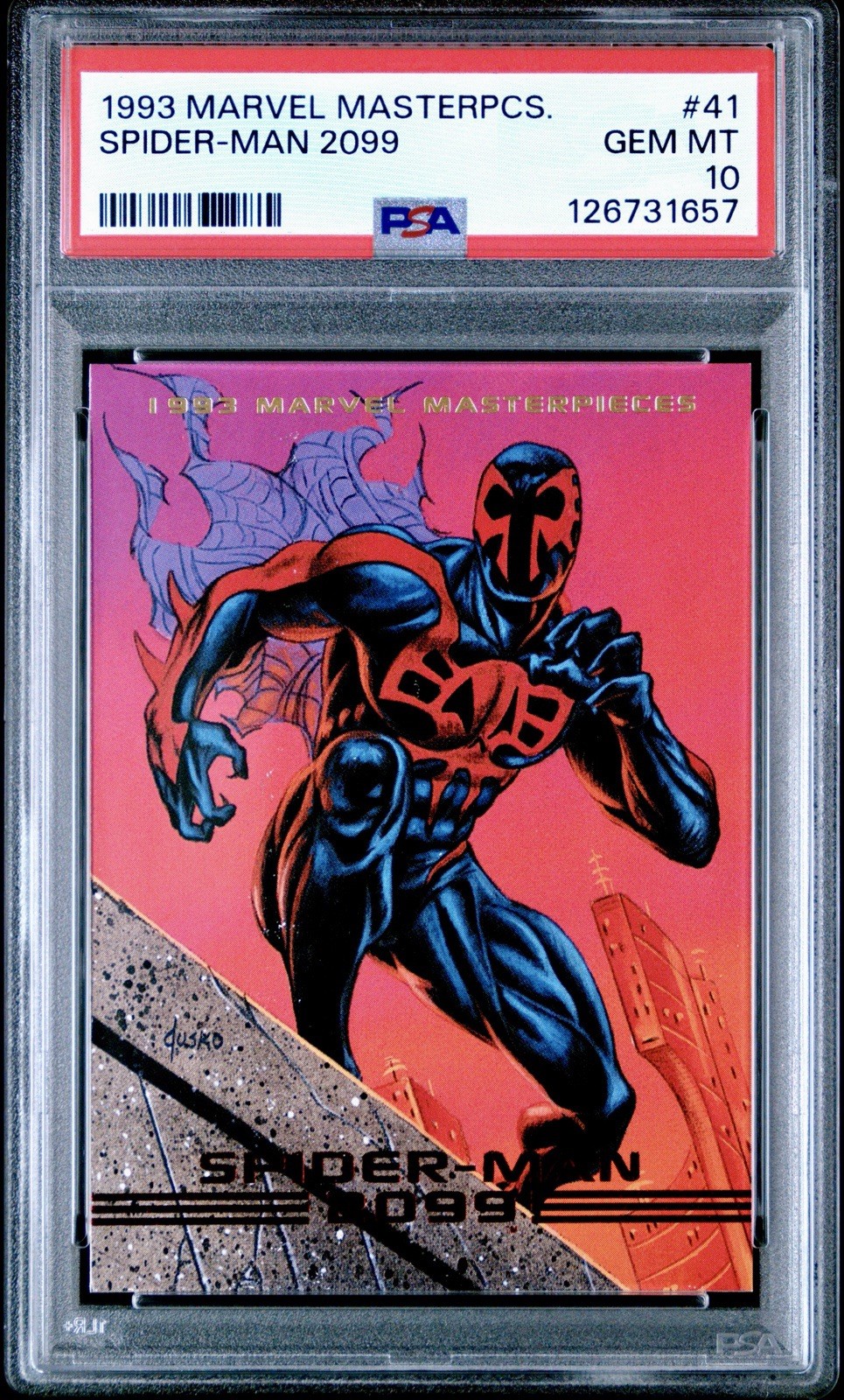 1993 Marvel Masterpieces #41 Spider-Man 2099 PSA 10 💎 