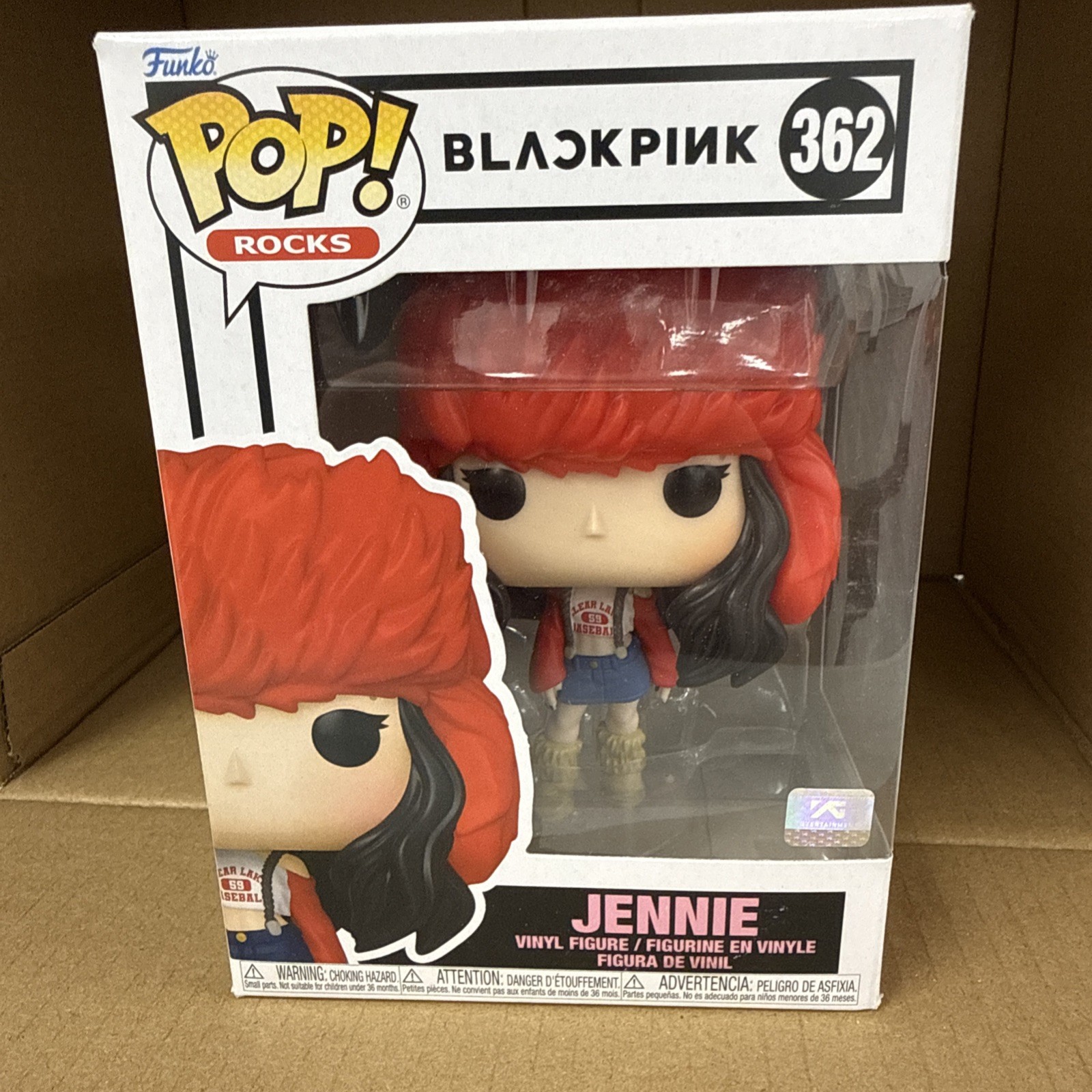 Funko Pop Rocks Blackpink Jennie #362 - Box Wear