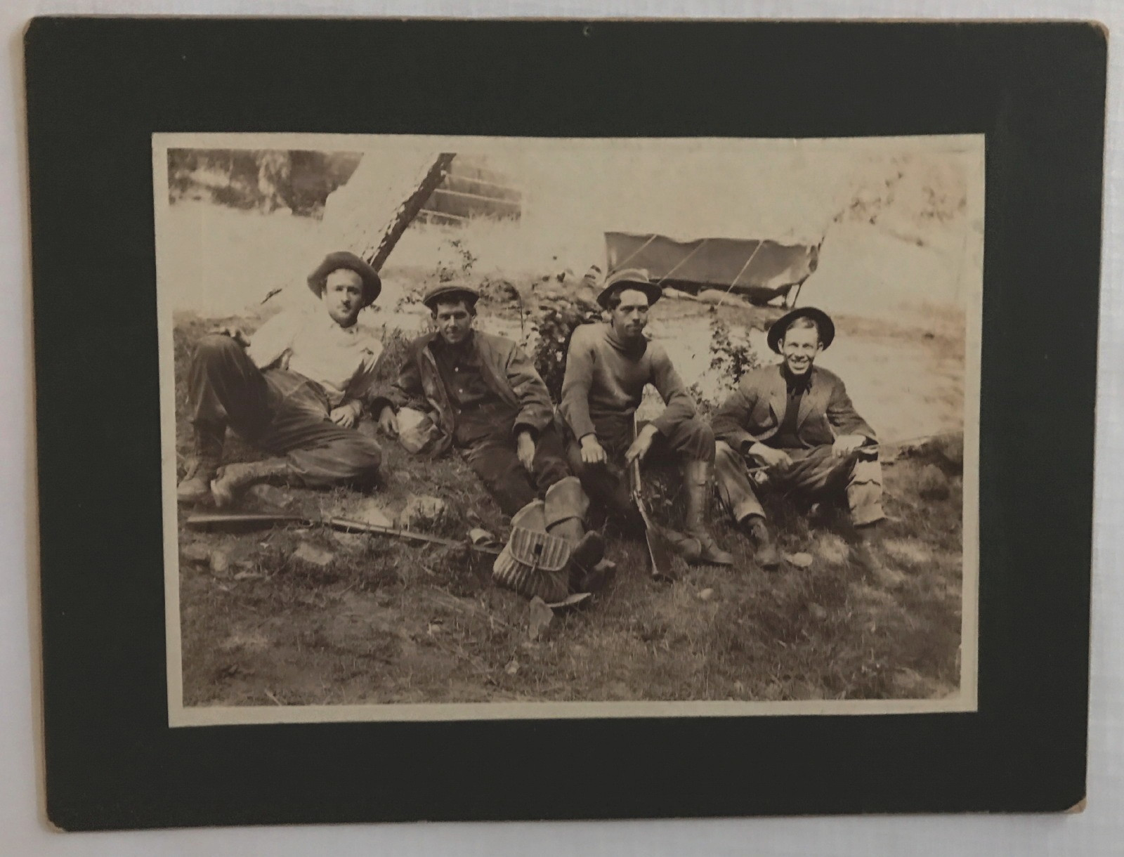 1908 San Jose, Santa Clara County California Great Photo - Hunters, Rifles, Men