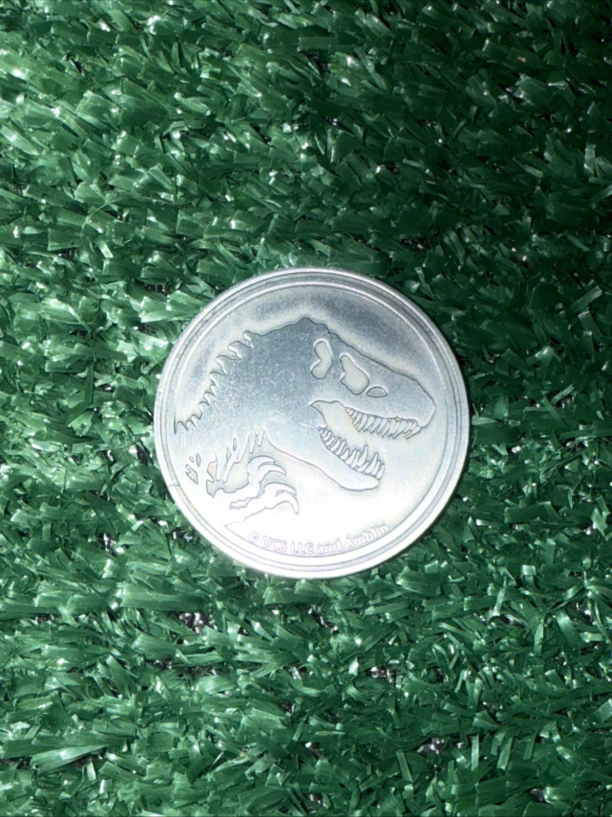 Jurassic Park Commemorative Collectible Coin/Medallion