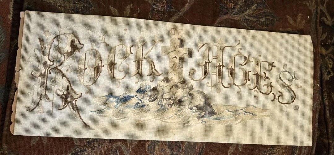 Victorian Embroidery Punch Paper  \