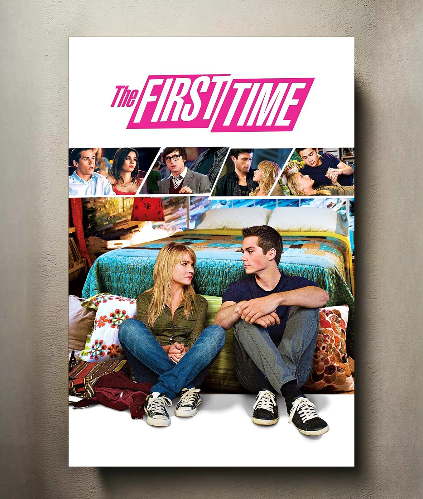 The First Time 8x12 Metal Movie Poster Sign