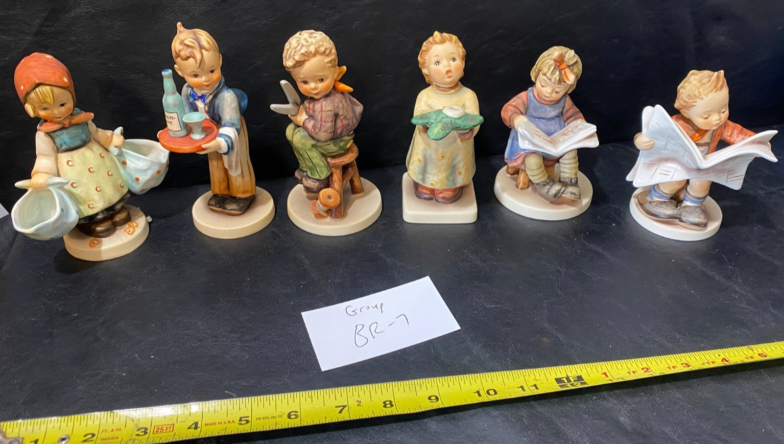 Goebel Hummel figures Lot of 6 vintage figurines boy girl boys girls figures