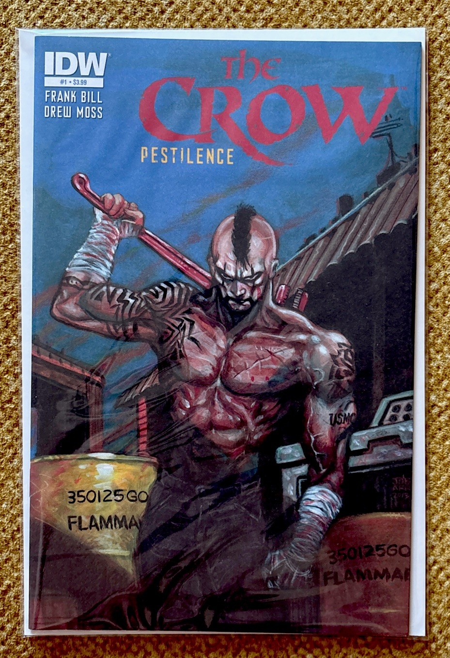 THE CROW: PESTILENCE #1 IDW 2014 1st Print Frank Bill Drew Moss