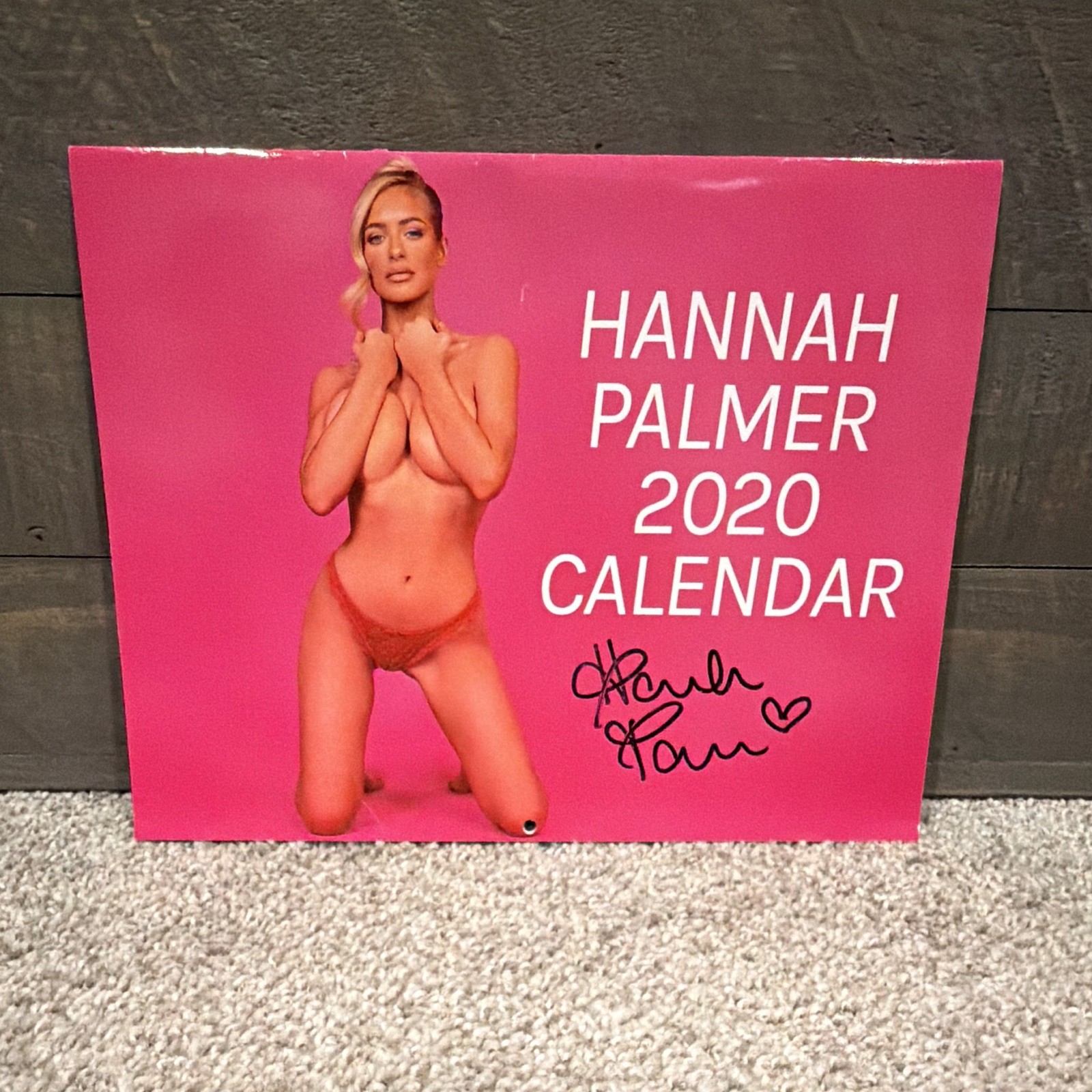 Hannah Palmer 2020 Calendar - Signed