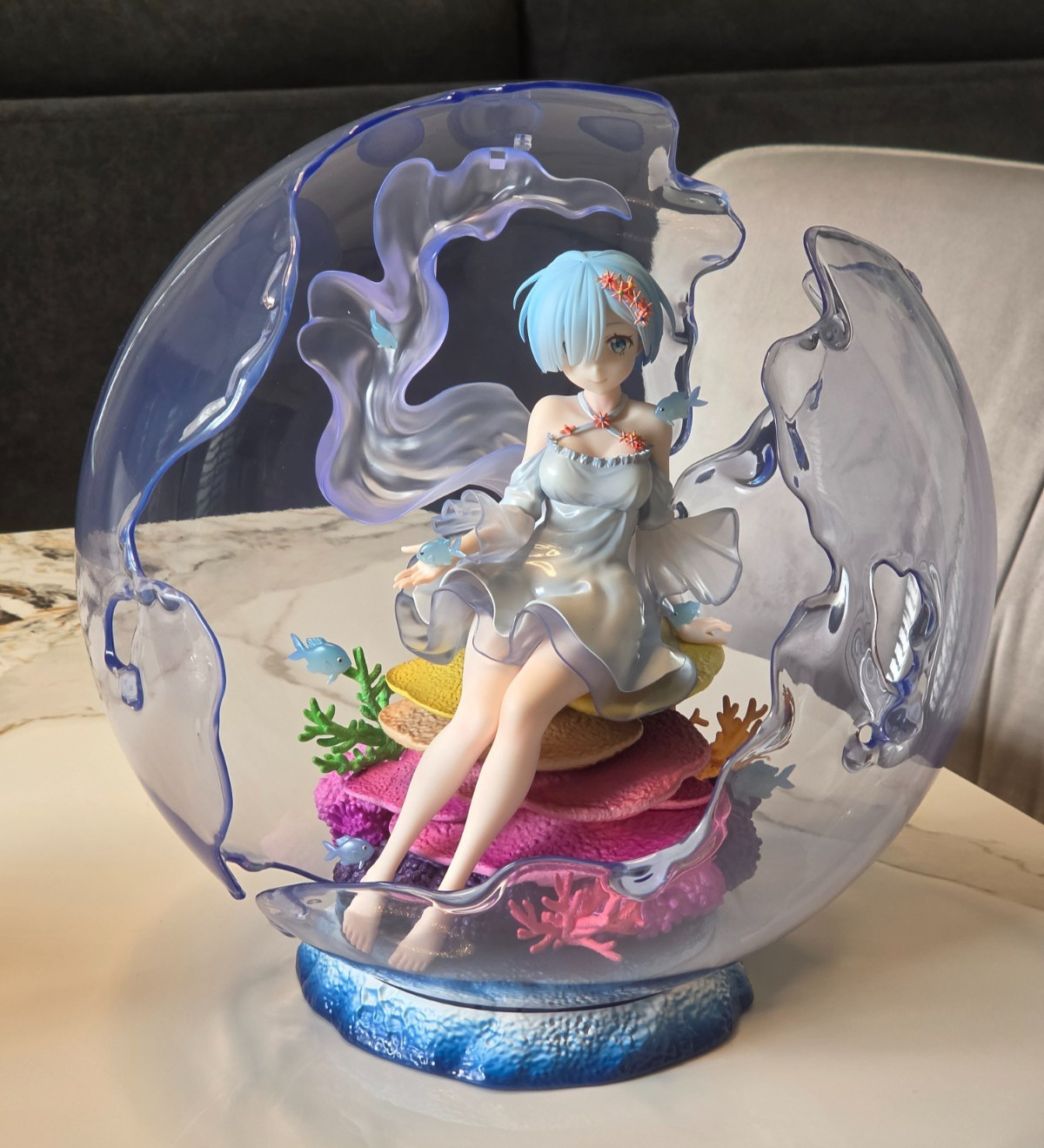 ReZERO Starting Life in Another World Rem Aqua Orb (Furyu ) 1/7 Scale figure