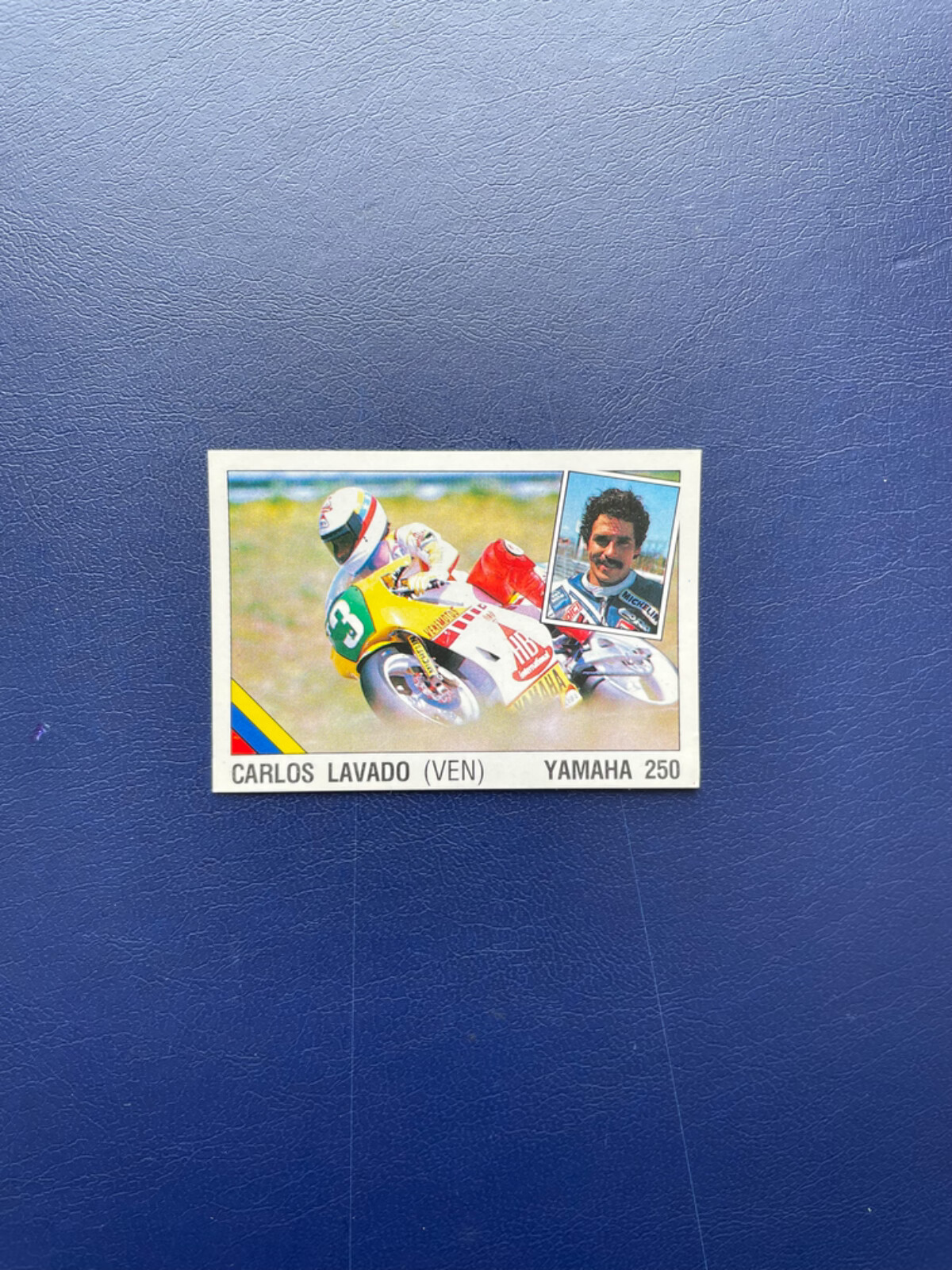 PANINI 1986 SUPERSPORT - WASH 123 YAMAHA - NEW FROM SACHET NEW RARE NEWSSTAND