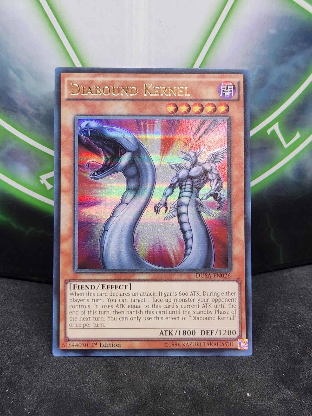 Yugioh Diabound Kernel DUSA-EN026 Ultra Rare 1st Edition NM