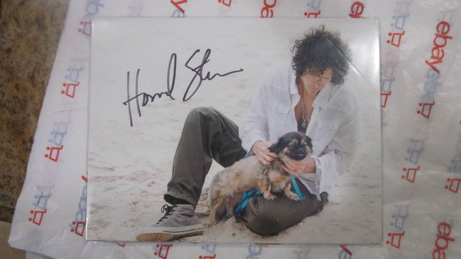 HOWARD STERN/BETH O 2014 NORTH LEAGUE ANIMAL LEAGUE SIGNED/AUTOGRAPHED CALENDAR