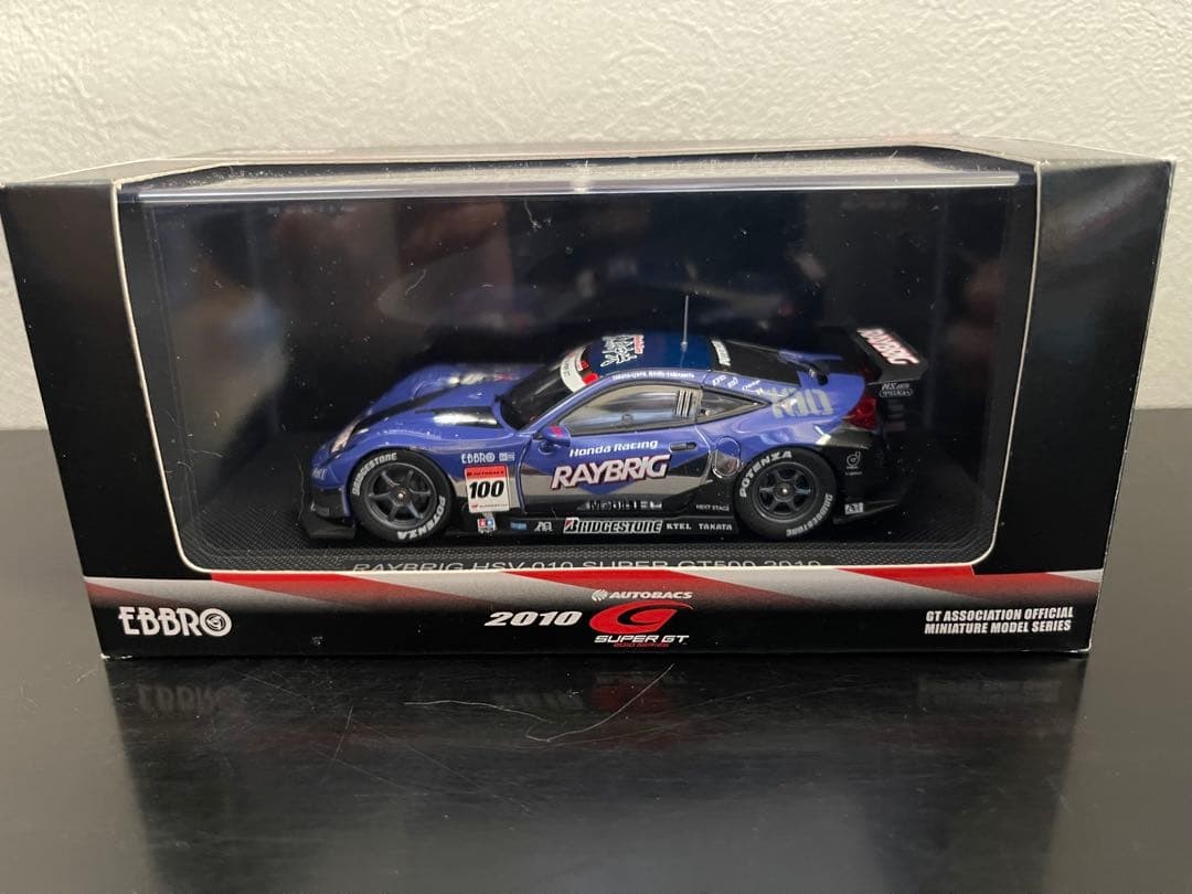 EBBRO 1/43 RAYBRIG HSV-010 Super GT 2010 Diecast Car Model