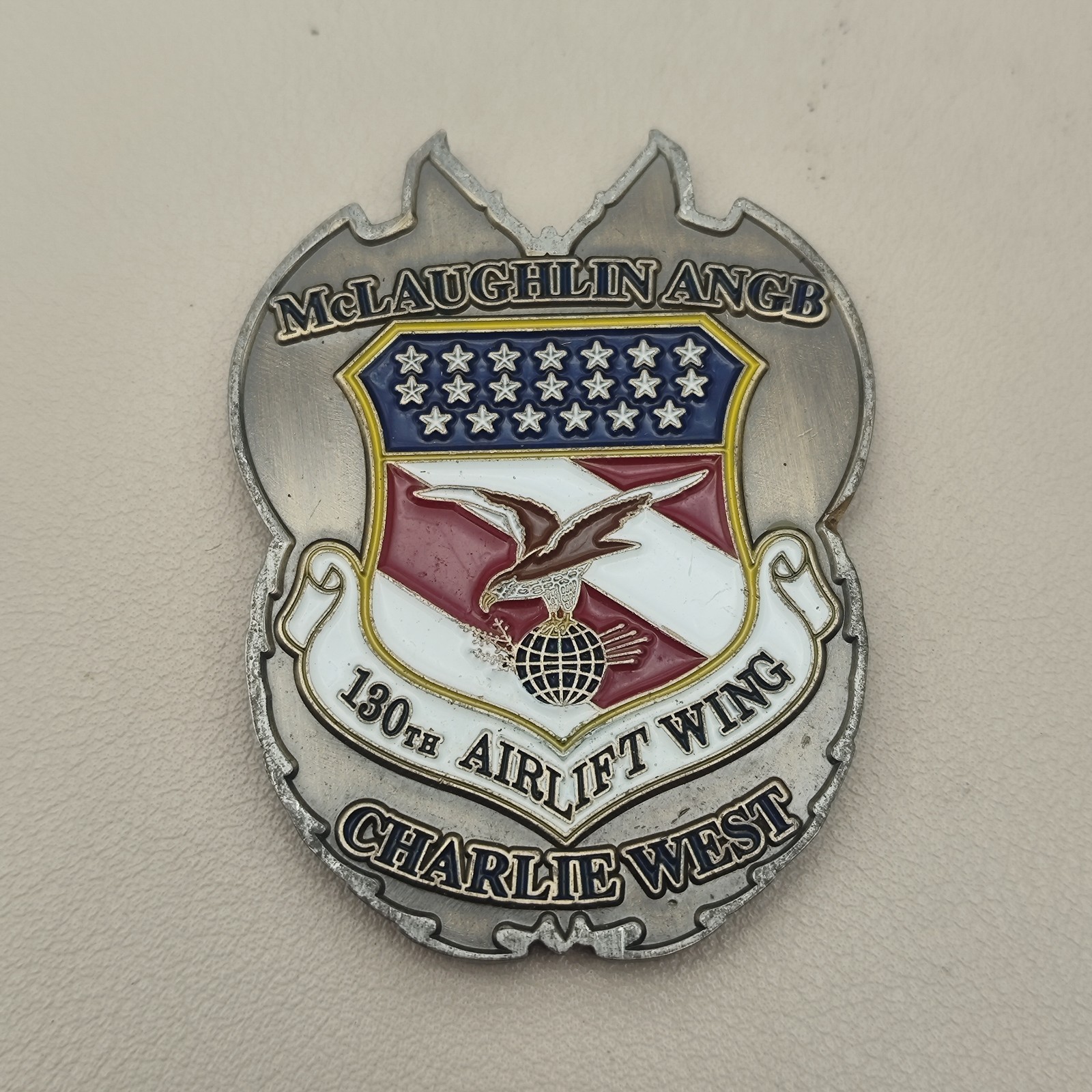 USAF 130th Airlift Wing Inspector General Challenge Coin