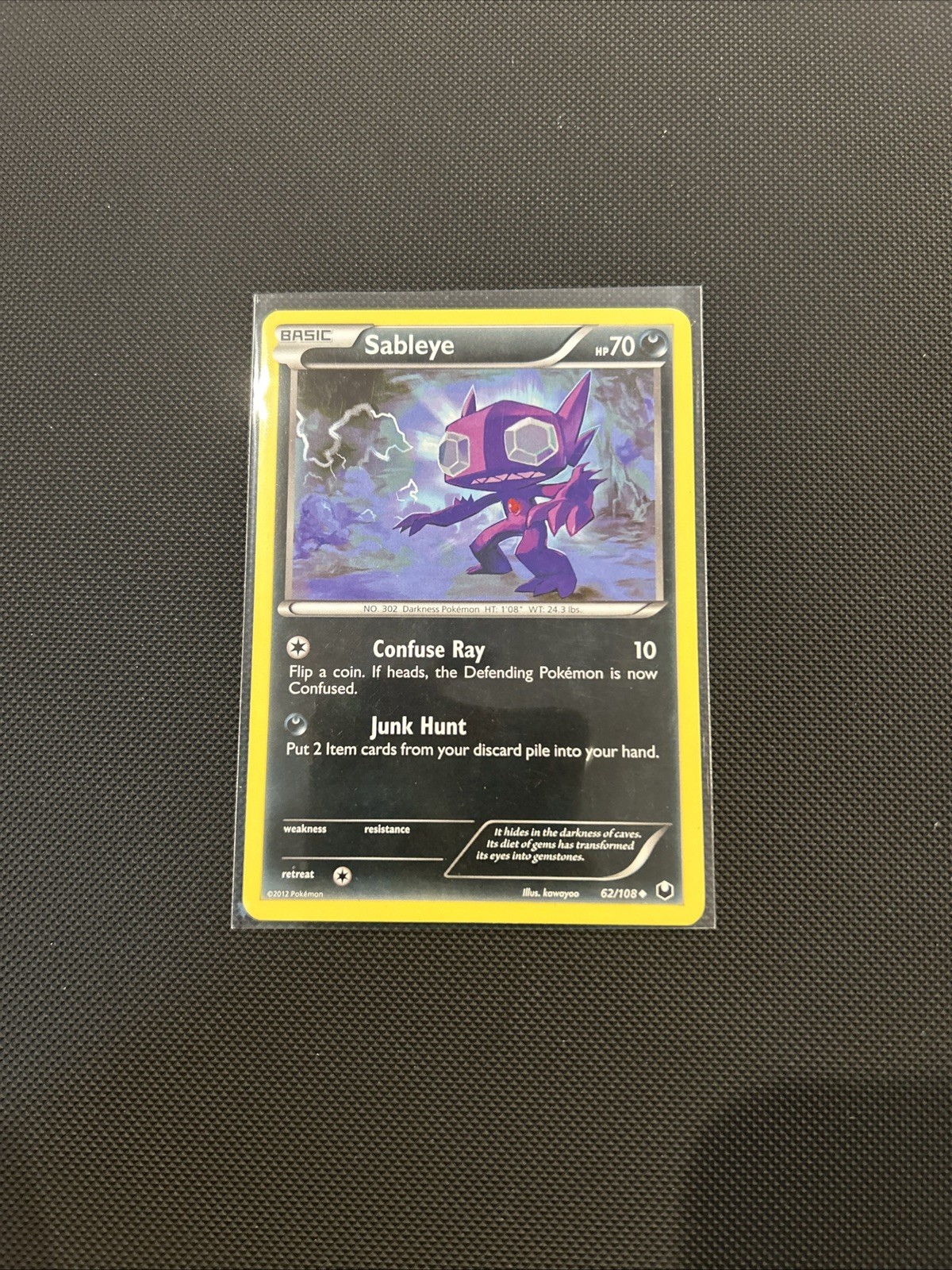 Sableye 62/108 Dark Explorers Regular LP
