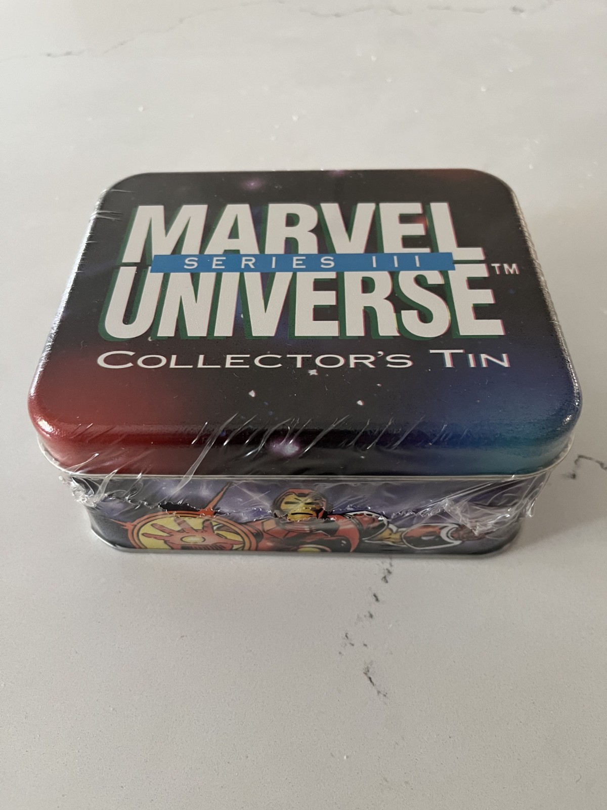 1992 Skybox Marvel Universe Series 3 Factory Sealed Collector\'s Tin