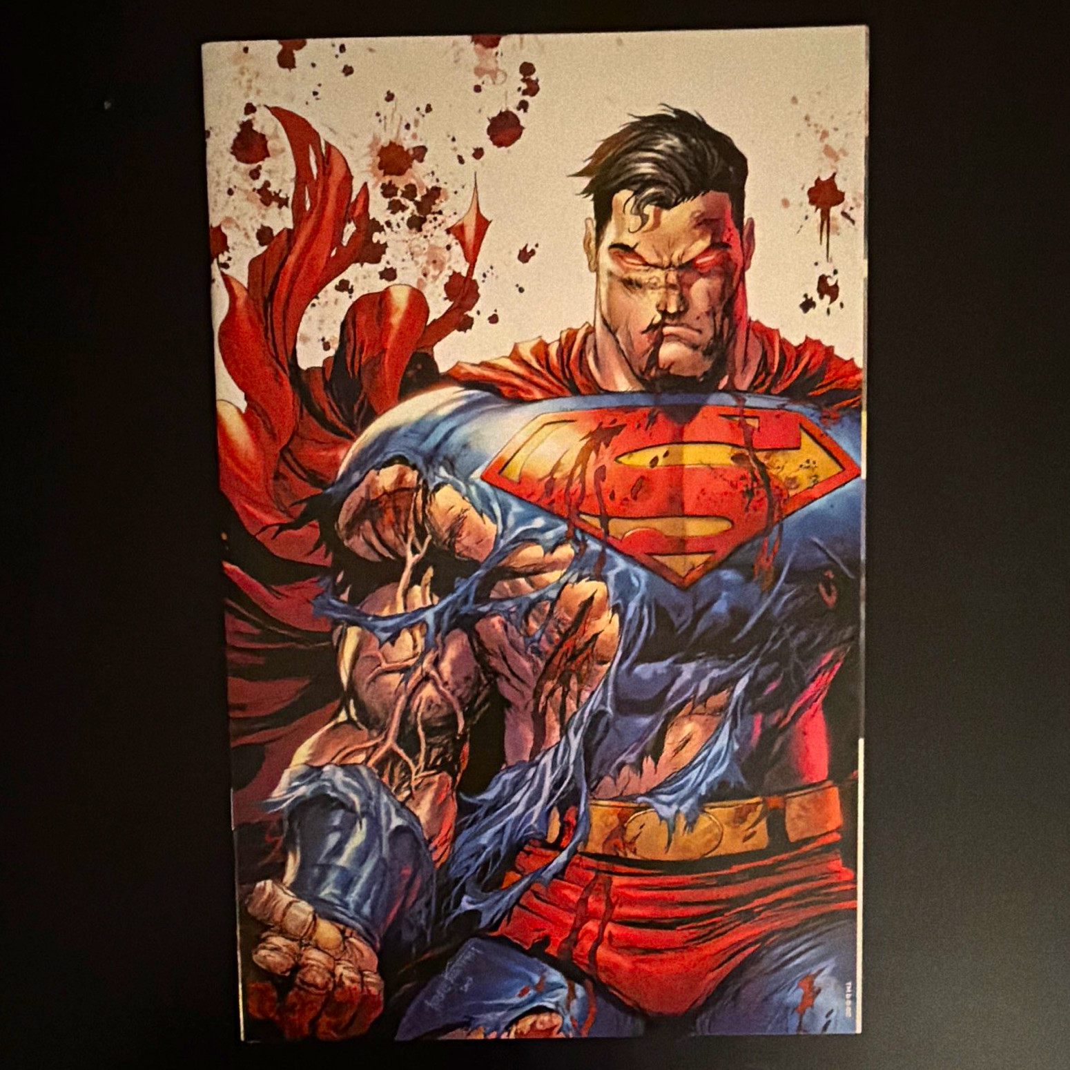 DC Superman #4 Tyler Kirkham Battle Damage Virgin Variant SDCC 2023 Exclusive