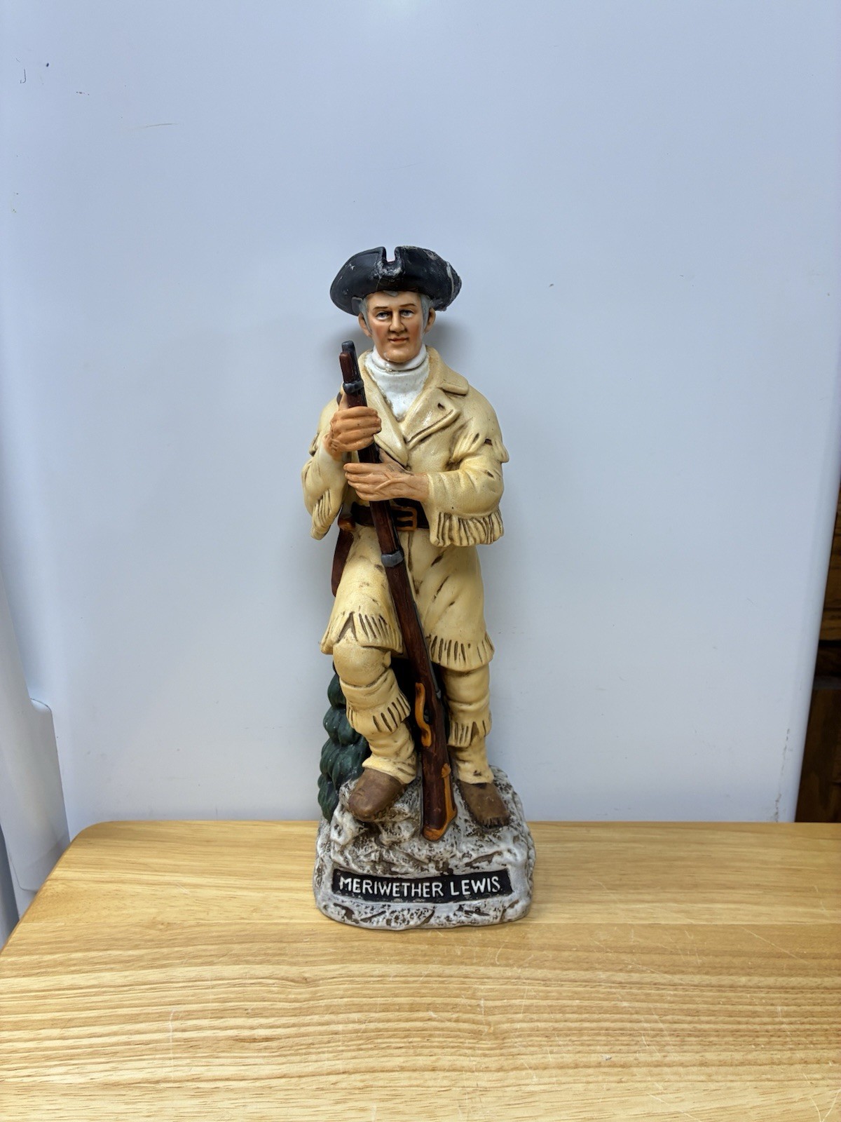 Vtg McCormick 1978  Mariweather Lewis Of Great American Series Decanter Empty