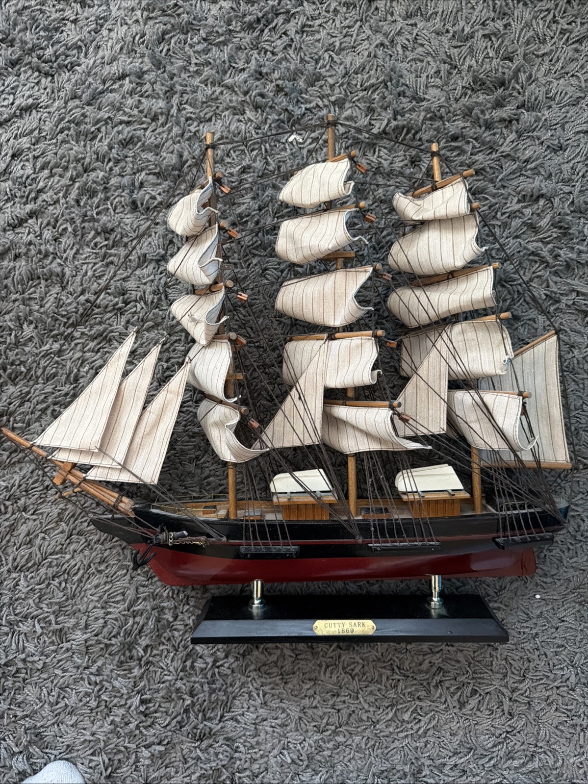 Vintage Cutty Ssrk Model Ship 20\