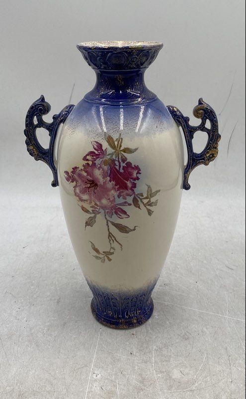 Multicolor Ceramic Floral Print Home Decorative Japanese Flower Vase