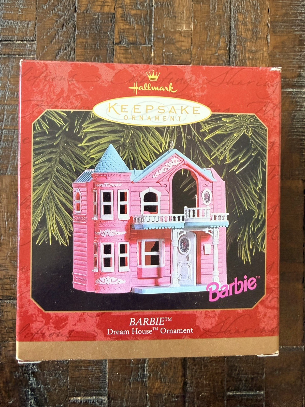 Hallmark Mattel Barbie Dream House Ornament In Box 1998 Doll