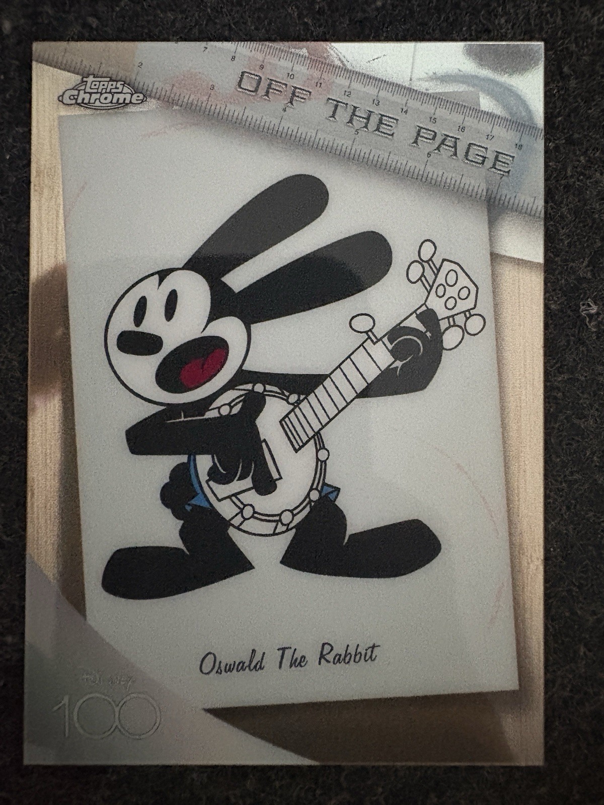 2023 TOPPS CHROME DISNEY 100 OFF THE PAGE #OTP-3 OSWALD THE RABBIT