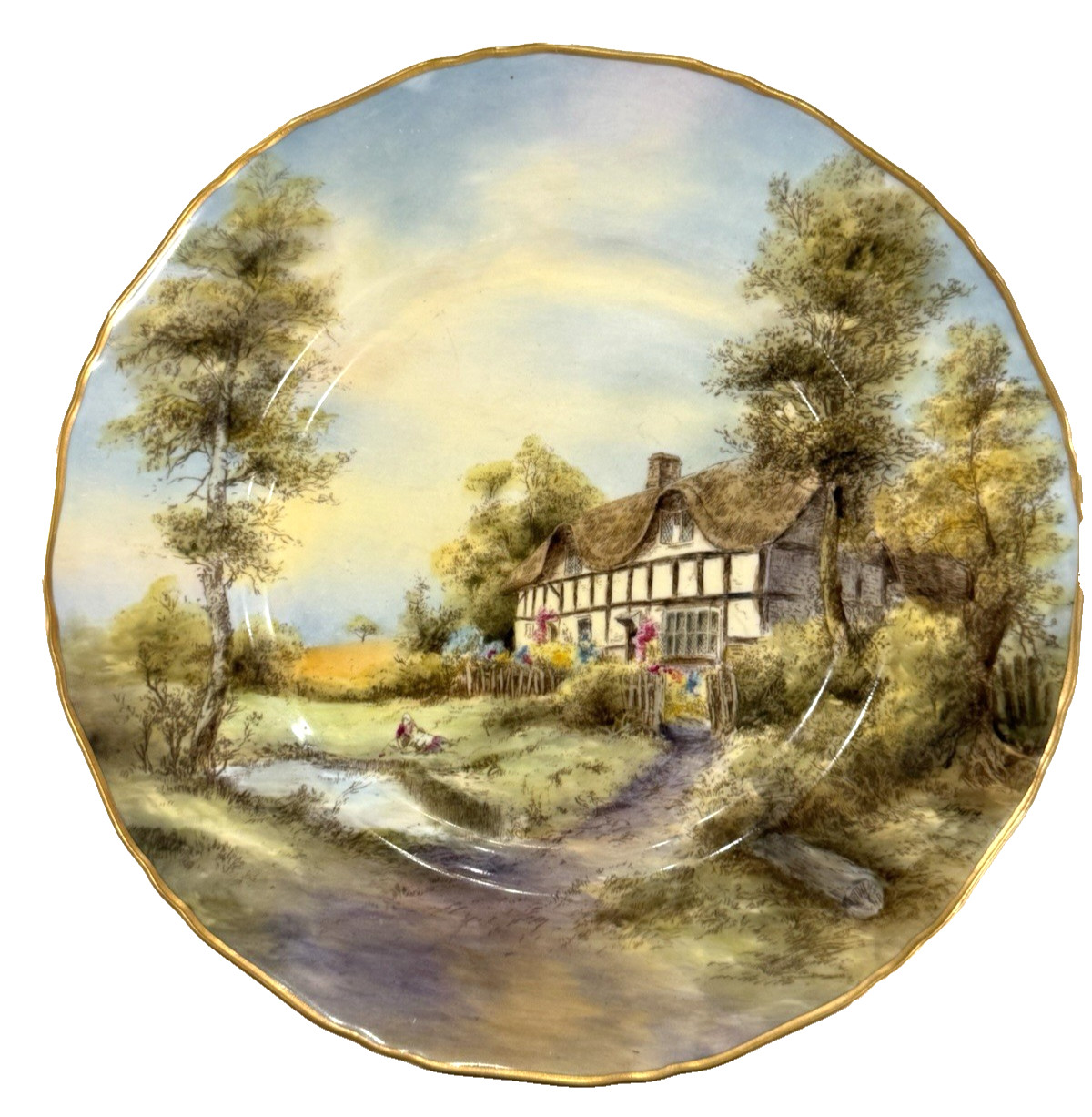 Pristine 1953 Royal Worcester 10.5