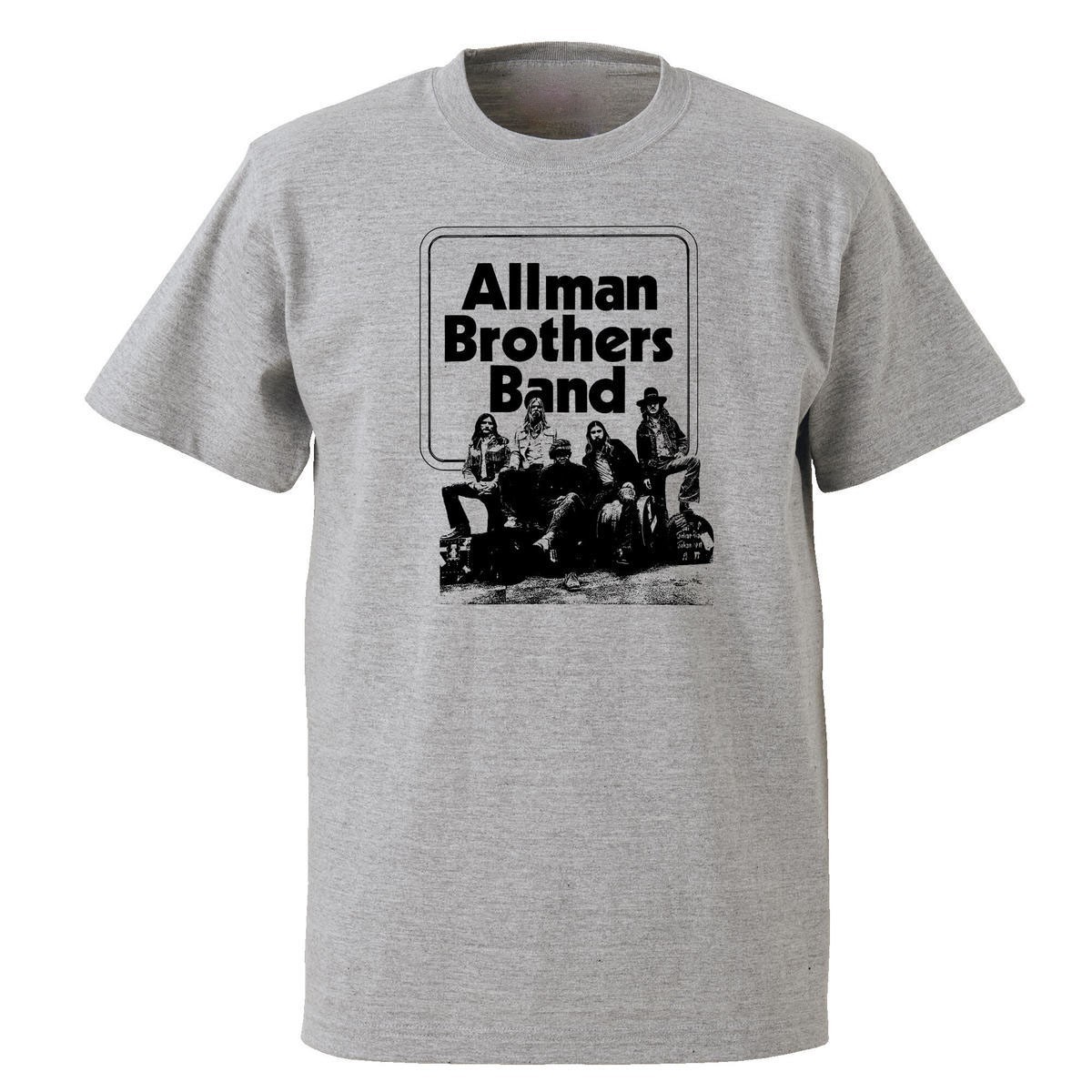 Vtg The Allman Brothers Band Heavy Cotton Sport grey All Size Unisex Shirt CC599