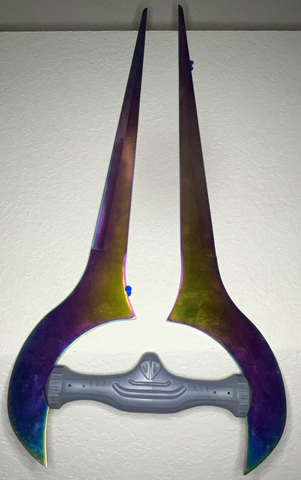 Halo Replica Energy Sword, Multicolor Metal Blade Gray Handle VTG Great CND
