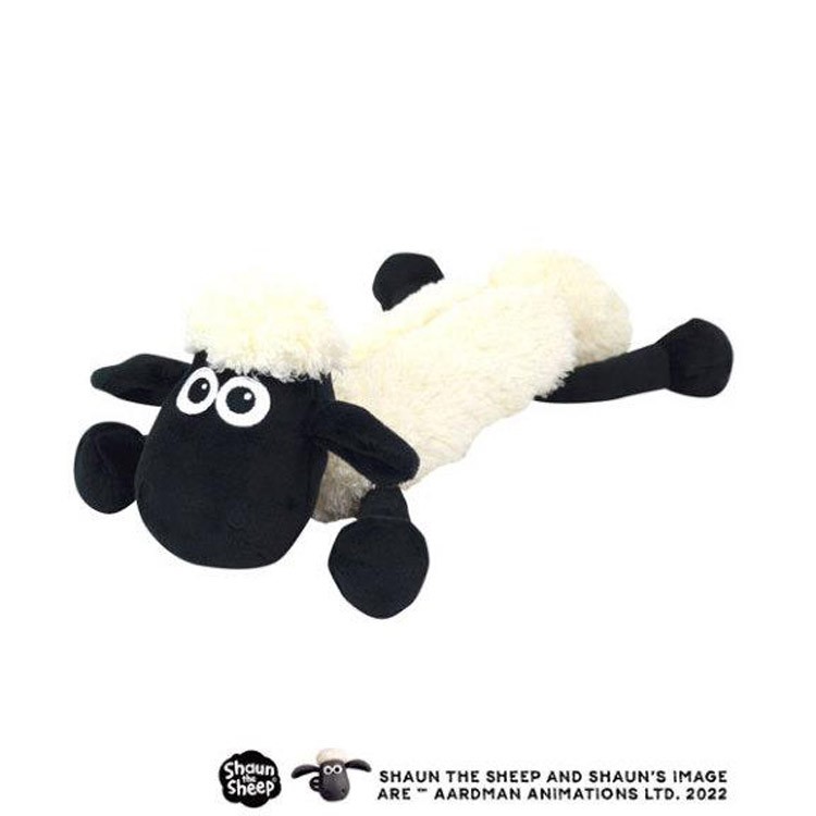 NICI Shaun Figure Pouch Plush Animal Pencil Cosmetic Case Polyester 9x30cm
