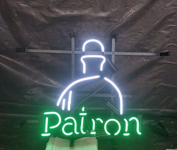 Patron Patrón Tequila Neon Lamp Sign 17 Patron Patrón Tequila Neon Lamp Sign 17