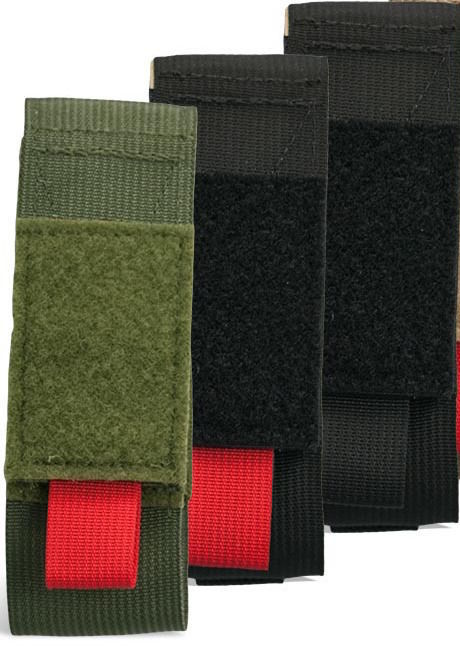 CAT Combat Application Tourniquet pouch case holder  Color BLACK/ BLACK pull tab