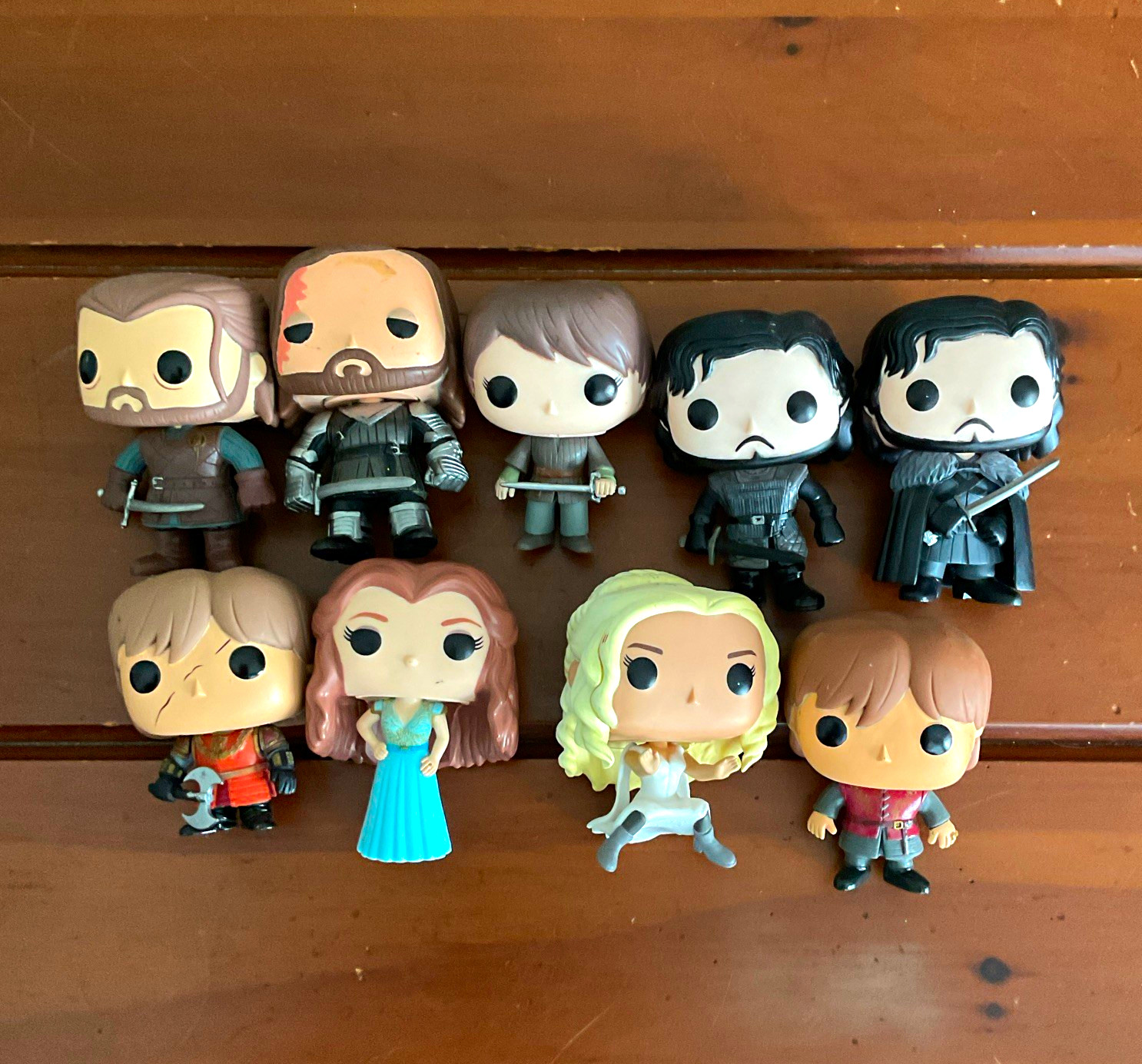 Funko Game of Thrones Vinyl Pop Mixed Lot 8 Jon Snow Daenerys Tyrion Ygritte